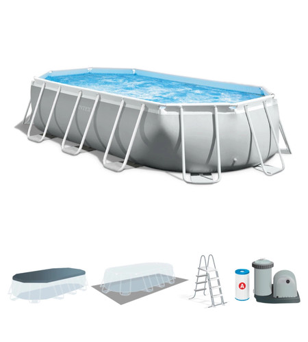 Piscina fuori terra - fuori, con