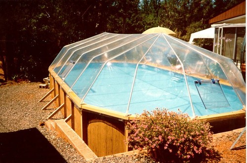 Sundome piscina fuori terra - fuori,