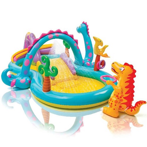 Dinoland piscina gonfiabile - piscina,